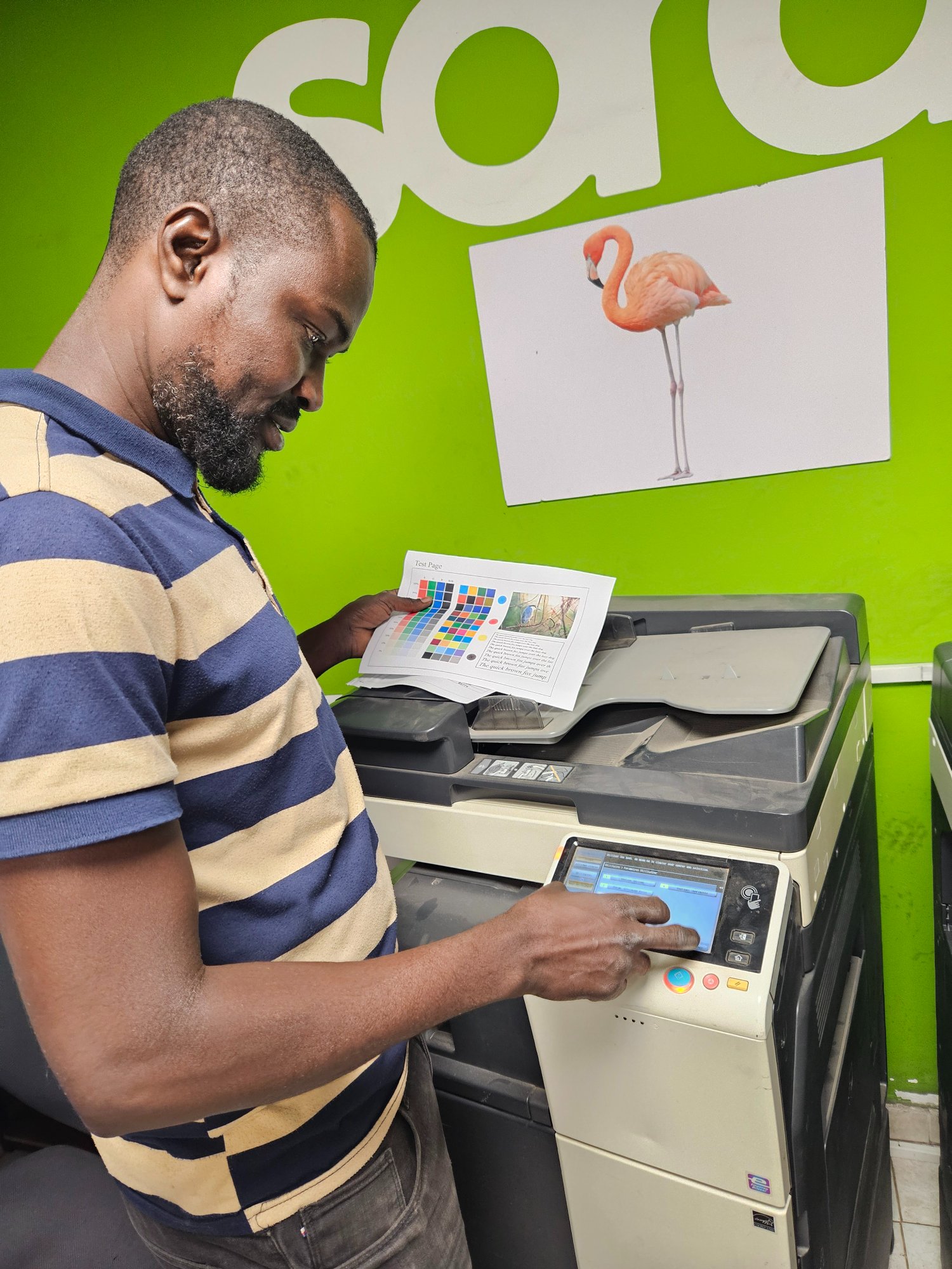 Équipe SORAM en action